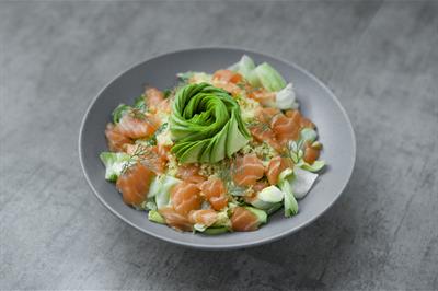 Salmon Avocado Salad